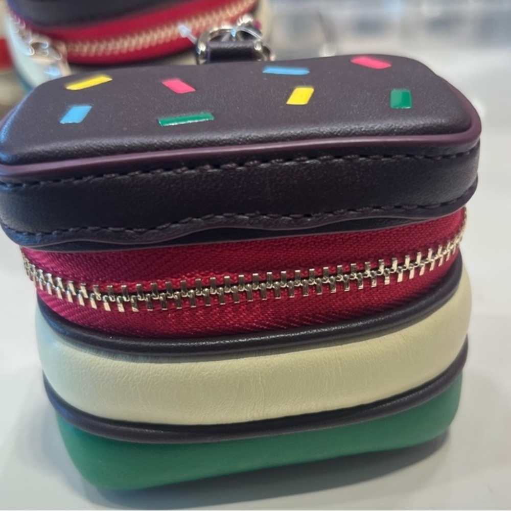 Kate Spade Italian Rainbow Cookie Coin Purse